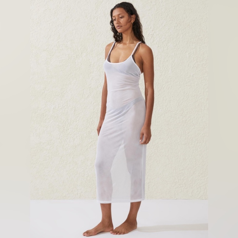 Cotton On Body
Mesh Strappy Beach Dress NWT Large